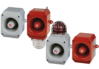 New compact high output D2x explosion proof horn sounders and horn/beacon units from E2S